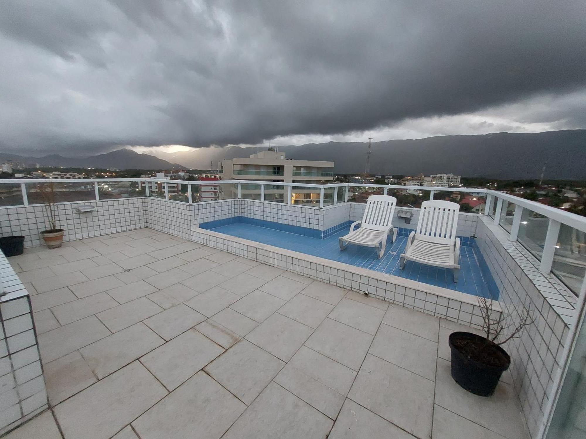 Apartamento A 50M Praia Maitinga, Wifi, Churrasqueira Na Varanda Bertioga Δωμάτιο φωτογραφία