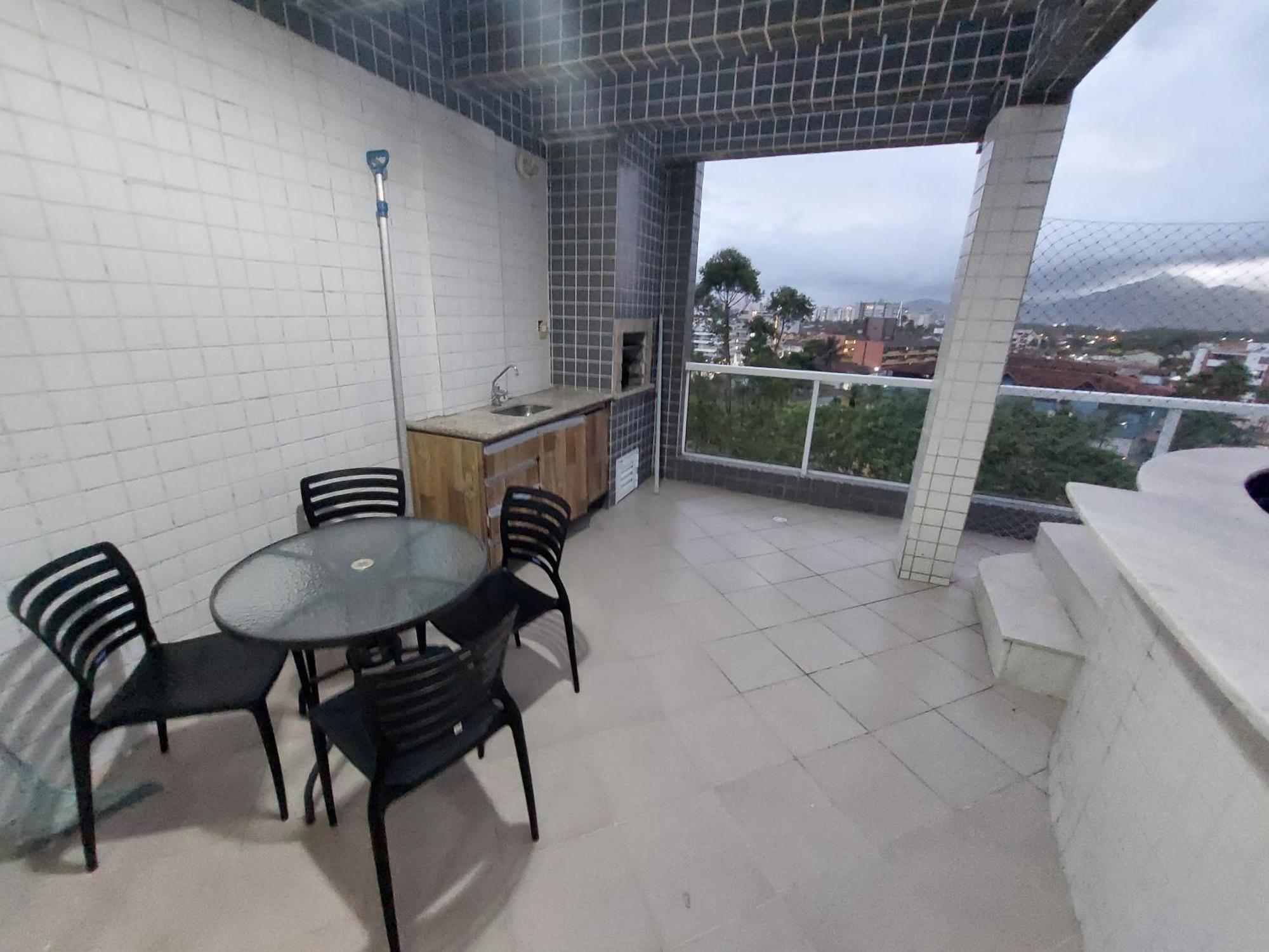 Apartamento A 50M Praia Maitinga, Wifi, Churrasqueira Na Varanda Bertioga Δωμάτιο φωτογραφία